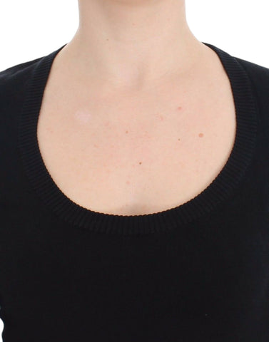 Black Cashmere Crewneck Sweater Pullover Black Cashmere Crewneck Sweater Pullover