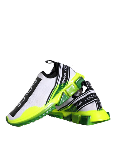 White Yellow Slip On Sorrento Sneakers Shoes White Yellow Slip On Sorrento Sneakers Shoes