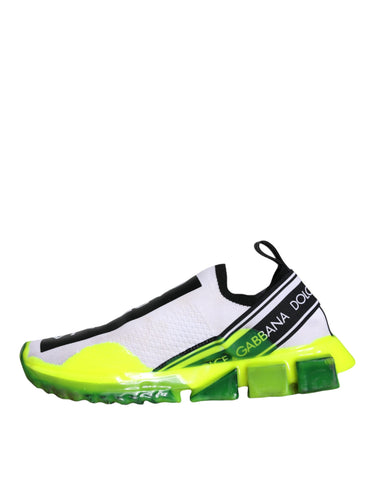 White Yellow Slip On Sorrento Sneakers Shoes White Yellow Slip On Sorrento Sneakers Shoes