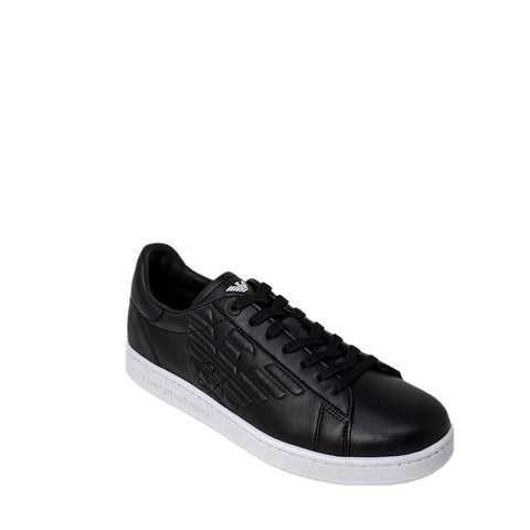 Black And White Polyethylene Low Top Sneakers Black And White Polyethylene Low Top Sneakers