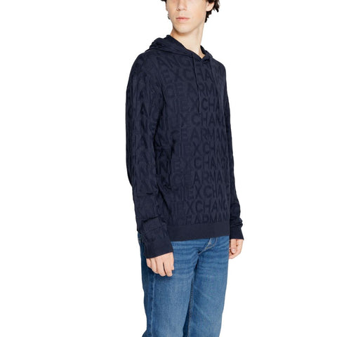 Blue Viscose Hoodie Blue Viscose Hoodie