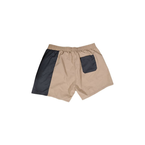 Beige Polyester Swim Briefs Beige Polyester Swim Briefs