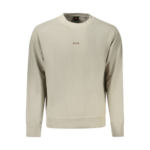 Beige Cotton Men Sweater Beige Cotton Men Sweater