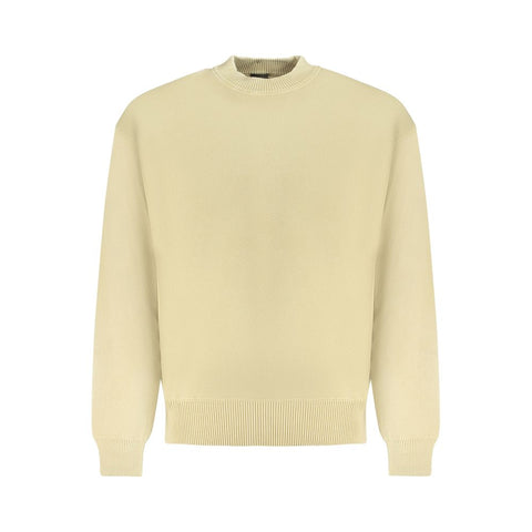 Beige Cotton Men Sweater Beige Cotton Men Sweater