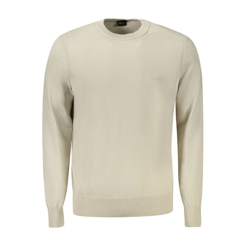 Beige Cotton Sweater Beige Cotton Sweater