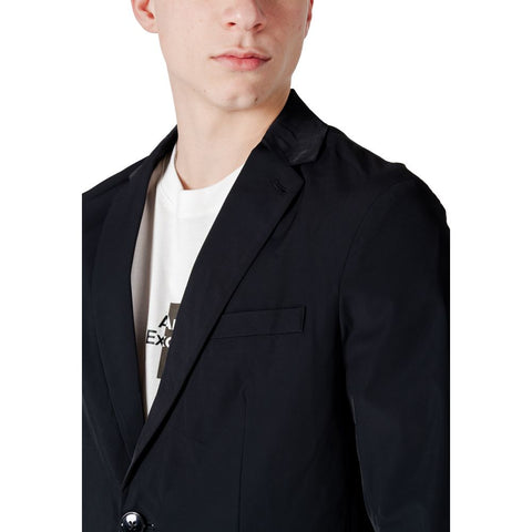 Black Cotton Blazer Black Cotton Blazer