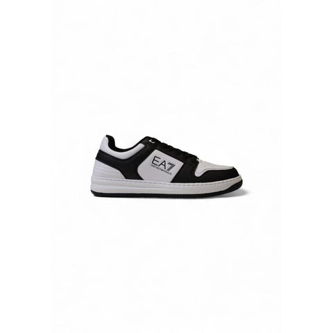 Black And White Polyester Sneaker Black And White Polyester Sneaker
