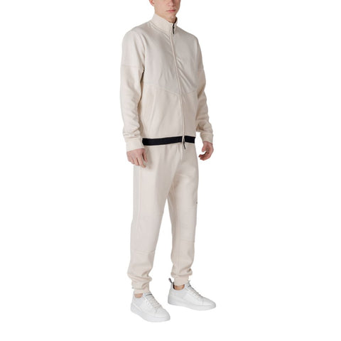 Beige Cotton Sweatsuit Beige Cotton Sweatsuit