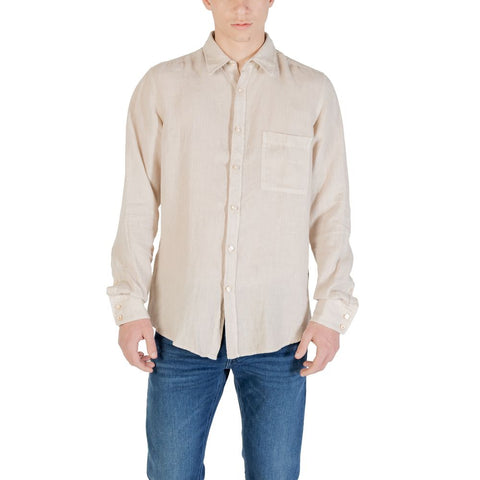 Beige Linen Shirt Beige Linen Shirt