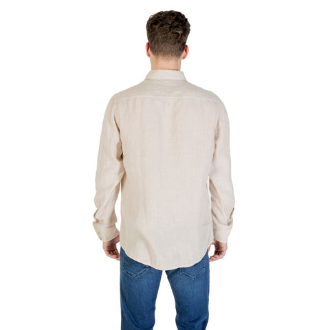 Beige Linen Shirt Beige Linen Shirt