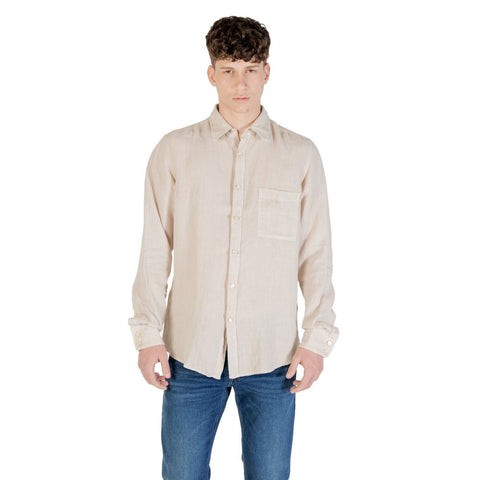 Beige Linen Shirt Beige Linen Shirt