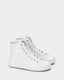 Unisex High Top Canvas Sneakers – Breathable Lace-Up Casual Shoes for Men & Women