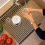 Scolapiatti pieghevole in acciaio inox