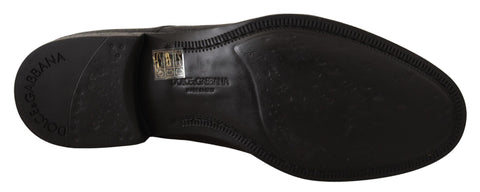 Czarne skórzane, sznurowane, męskie, formalne buty typu derby