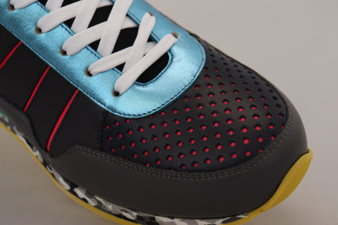 Wielokolorowe sportowe buty niskie trampki