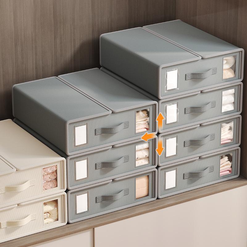 Składany pojemnik na kołdry i pościel z tkaniny Oxford Drugie zdjęcie produktu