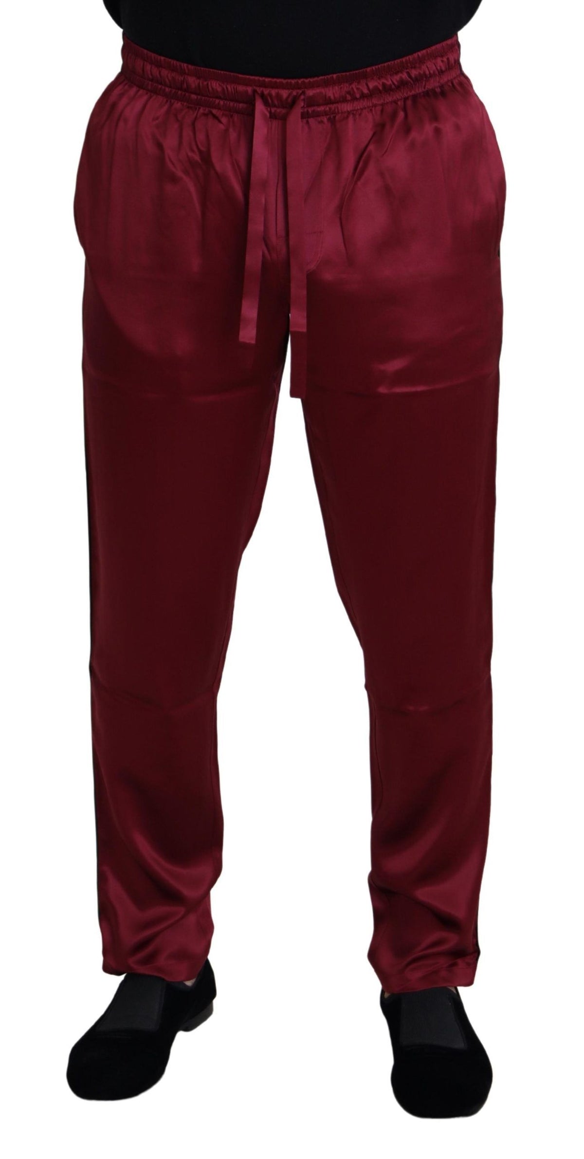 Bordeaux Silk DG Sleep Lounge Pants