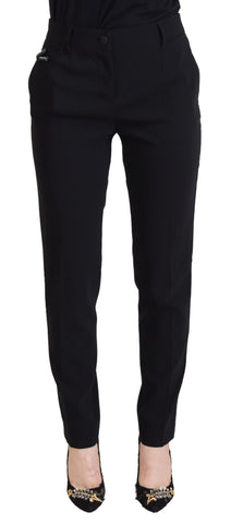 Black High Waist Women Pants
