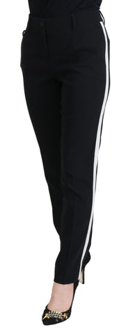 Black High Waist Women Pants