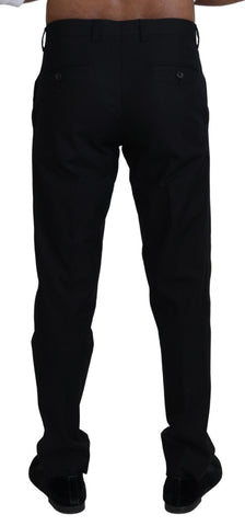 Black Chino Formal Cotton Pants