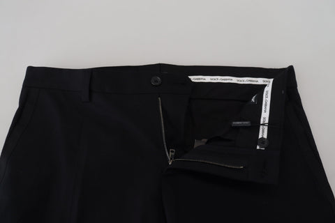 Black Chino Formal Cotton Pants