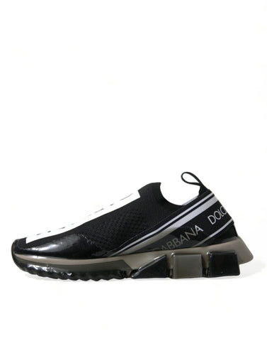 Black White Slip On Sneakers Sorrento Shoes