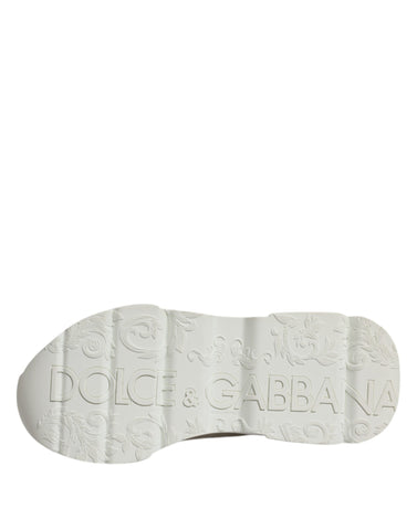 Białe skórzane trampki Daymaster Low Top