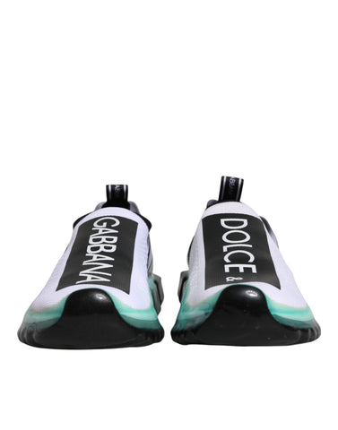 Biało-niebieskie buty sportowe Sorrento Slip On