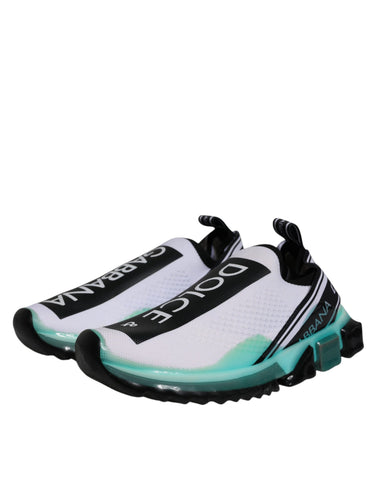 Biało-niebieskie buty sportowe Sorrento Slip On