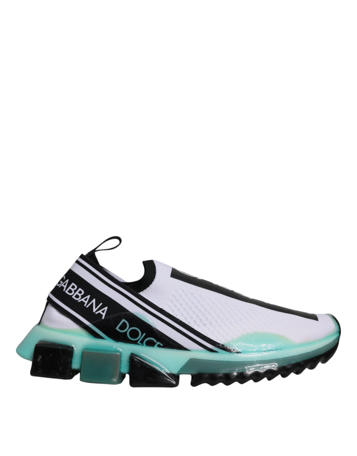 Biało-niebieskie buty sportowe Sorrento Slip On