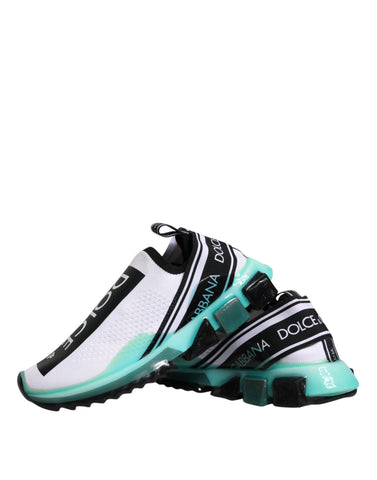 Biało-niebieskie buty sportowe Sorrento Slip On