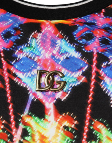 Wielokolorowa męska koszulka z krótkim rękawem Kalejdoskop