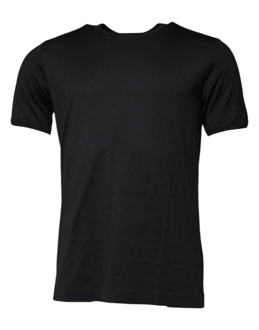 Blue Crown Crew Neck Short Sleeves T-shirt