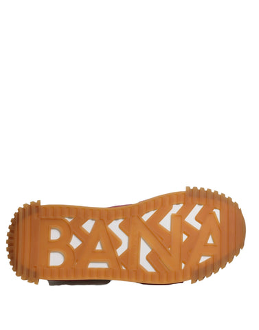 Wielokolorowe nylonowe niskie trampki NS1