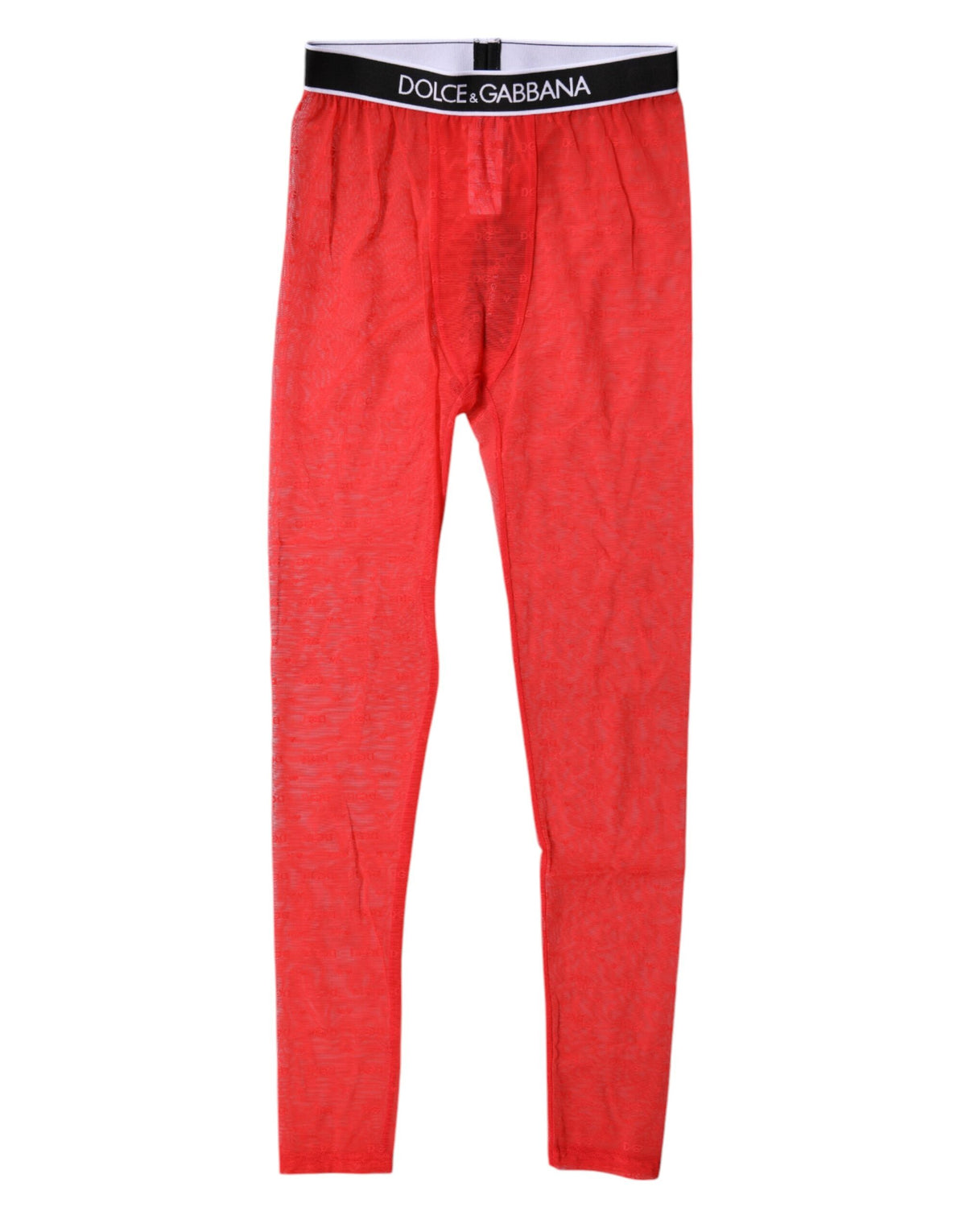 Red Logo Lace Lingerie Tight Pants Underwear