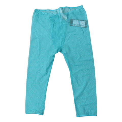 Blue Logo Lace Lingerie Cropped Tight Underwear