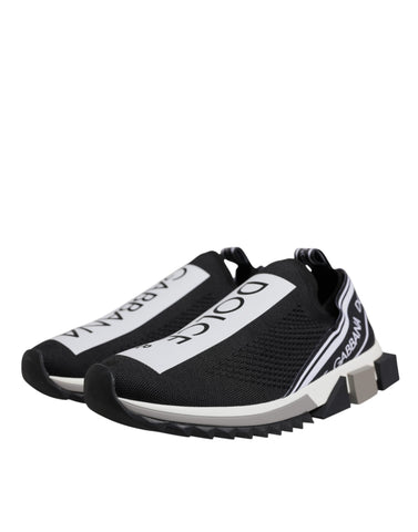 Black White Slip On Sorrento Sneakers Shoes