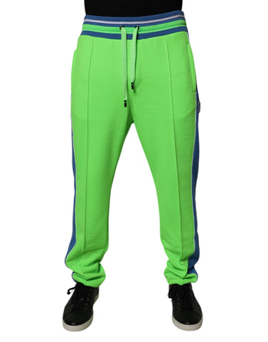 Green Blue Jogger Sweatpants Pants