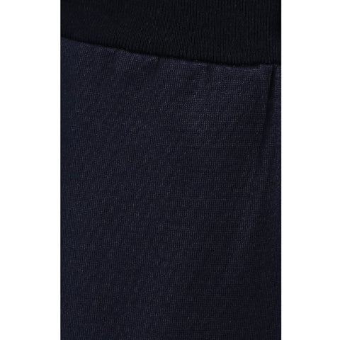 Blue Silk Men Trousers