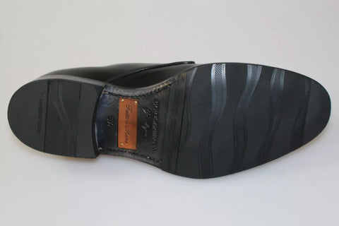 Black Leather SARTORIA Hand Made Shoes