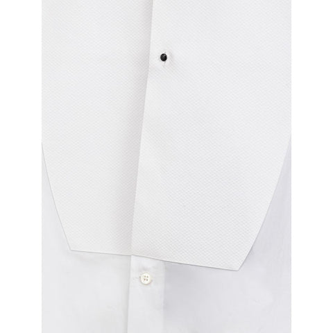 White Cotton Dress Shirt