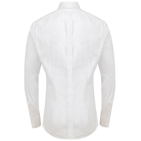 White Cotton Dress Shirt