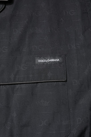 Black Cotton Men Pajama Set Sleepwear