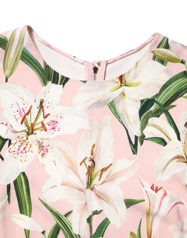 Multicolor Floral Print Round Neck Tank Top