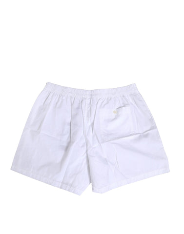 White Cotton Regular Boxer Shorts Underwear