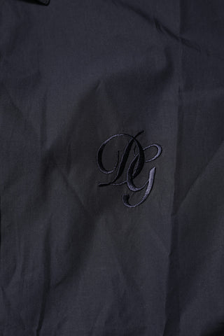 Dark Blue MARTINI Cotton Dress Formal Shirt