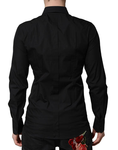 Black GOLD Long Sleeves Dress Formal Shirt