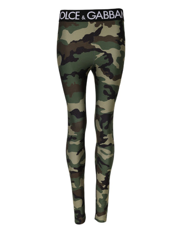 Multicolor Camouflage DG Waist Leggings Pants