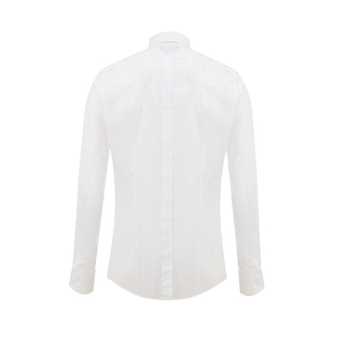 White Cotton Dress Shirt