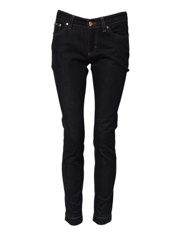 Blue Cotton PRETTY LowWaist Skinny Denim Jeans